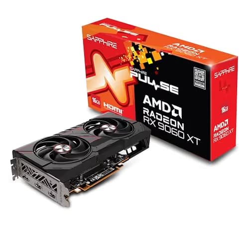 Sapphire Radeon RX 9060 XT PULSE 16GB OC GDDR6 main image