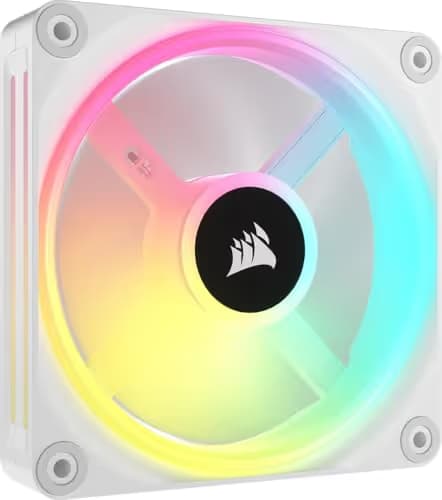Corsair iCUE LINK QX120 RGB 120mm RGB PWM White image