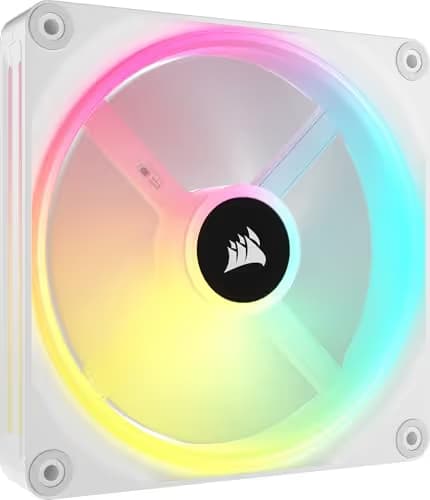 Corsair iCUE LINK QX140 140mm White ARGB image