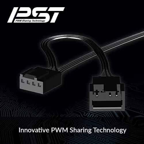 ARCTIC P14 PWM PST 140mm Black A-RGB image