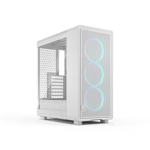 Fractal Design Epoch RGB ATX Mid Tower White Tempered Glass Side Panel main image