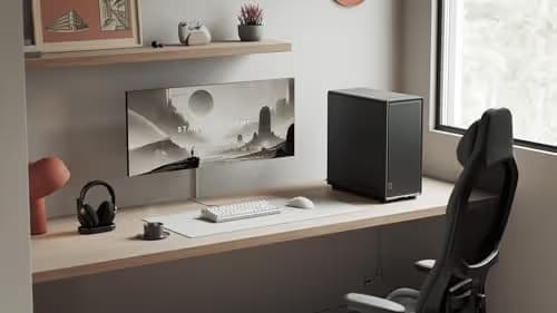 Fractal Design Epoch ATX Mid Tower Black Solid Side Panel image