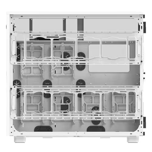 Thermaltake AX700 ATX Full Tower White with Tempered Glass Side Panel and USB 3.2 Gen 2 Type-C, USB 3.2 Gen 1 Type-A image