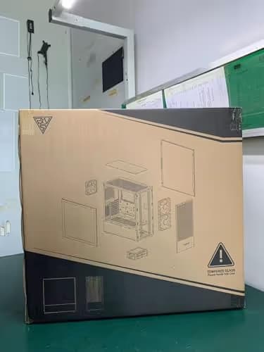 GAMDIAS Talos M3 Mesh ATX Mid Tower White Tempered Glass image