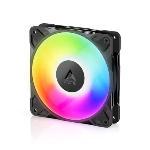 ARCTIC P12 Pro 120mm Black A-RGB PWM 77 CFM main image