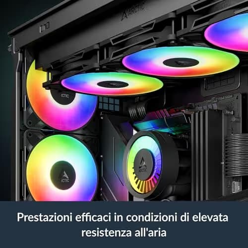 ARCTIC P12 Pro 120mm Black A-RGB PWM 77 CFM image