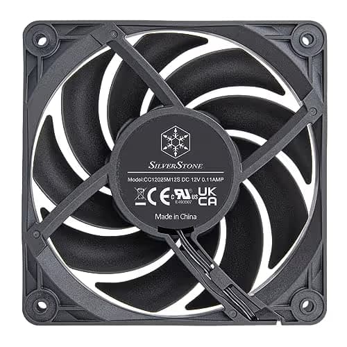 Silverstone VISTA 120F 120mm Black 48 CFM image