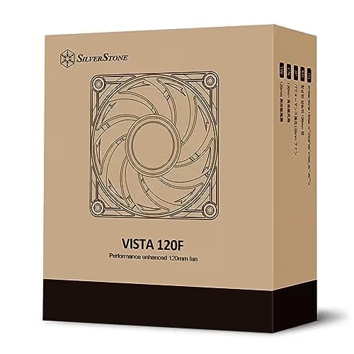 Silverstone VISTA 120F 120mm Black 48 CFM image
