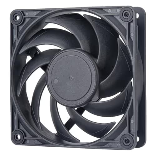 Silverstone VISTA 120mm Black PWM 66 CFM 1-Pack image