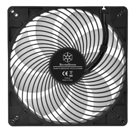 Silverstone Air Penetrator 184i 180mm Black ARGB PWM 143.21 CFM image