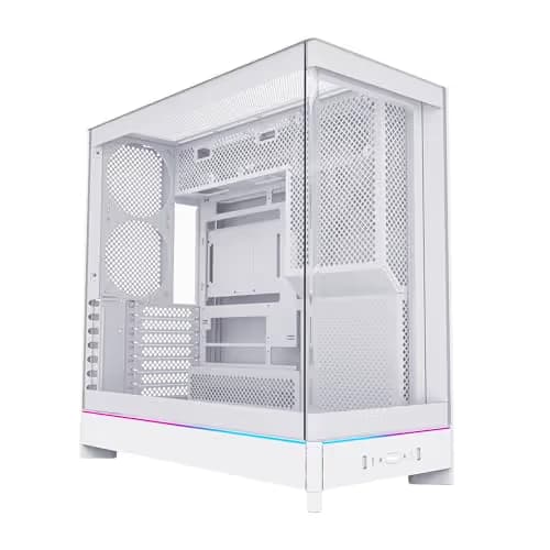 Montech HS02 ATX Mid Tower White with Tempered Glass Side Panel main image
