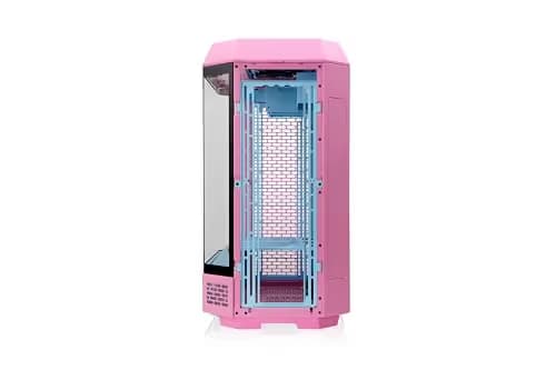 Thermaltake The Tower 600 ATX Mid Tower Pink with Tempered Glass Side Panel and USB 3.2 Gen 2 Type-C, USB 3.2 Gen 1 Type-A image