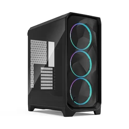 Fractal Design Meshify 3 ATX Mid Tower Black with Tinted Tempered Glass Side Panel and USB 3.2 Gen 2x2 Type-C, USB 3.2 Gen 1 Type-A Front Panel main image