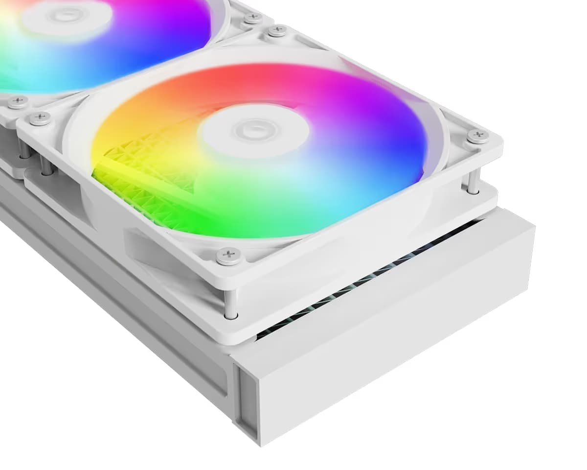 ID-COOLING FX240 ARGB Water ARGB White image