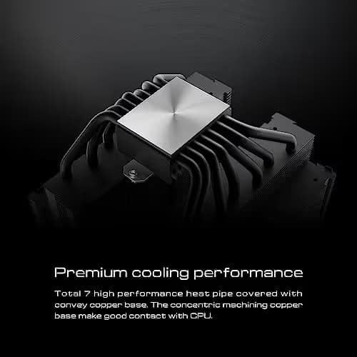 GAMDIAS BOREAS P1-720 Air 84.2 CFM 158mm Black image
