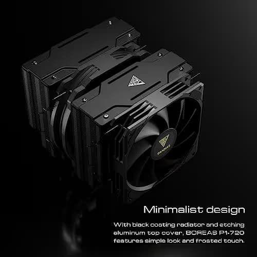 GAMDIAS BOREAS P1-720 Air 84.2 CFM 158mm Black image