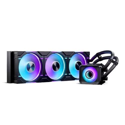 Phanteks Glacier One D30 X2 72.72 CFM Water 360mm Black main image