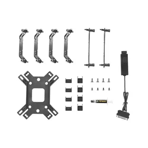 Antec FrigusAir 400 RGB Air 158mm 77 CFM Black / Silver image