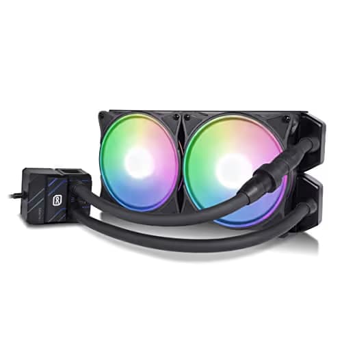 Alphacool Eisbaer Pro Aurora Water 280mm 90.7 CFM Black image