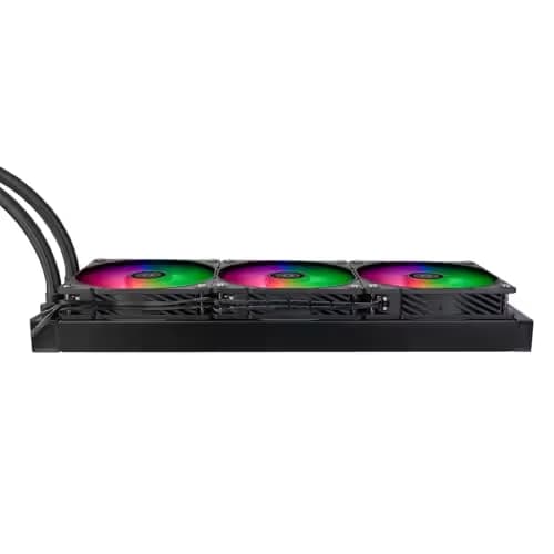 Silverstone NovaPeak Water 360mm ARGB 75.74 CFM Black image
