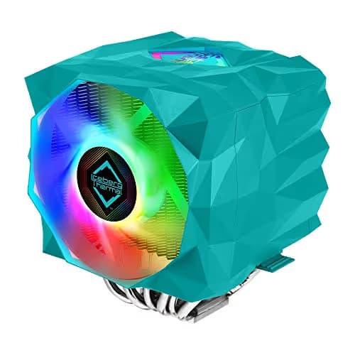 Iceberg Thermal IceSLEET X7 Air Dual 96 CFM 166mm Teal / Silver main image