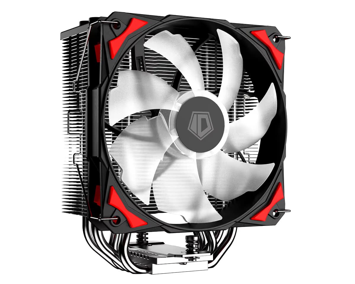 ID-COOLING SE-214-XT-RN Air 150mm 71.2 CFM Black / Red image