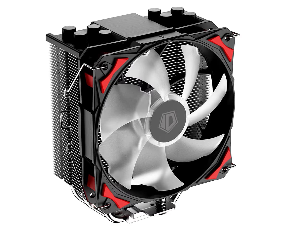 ID-COOLING SE-214-XT-RN Air 150mm 71.2 CFM Black / Red image