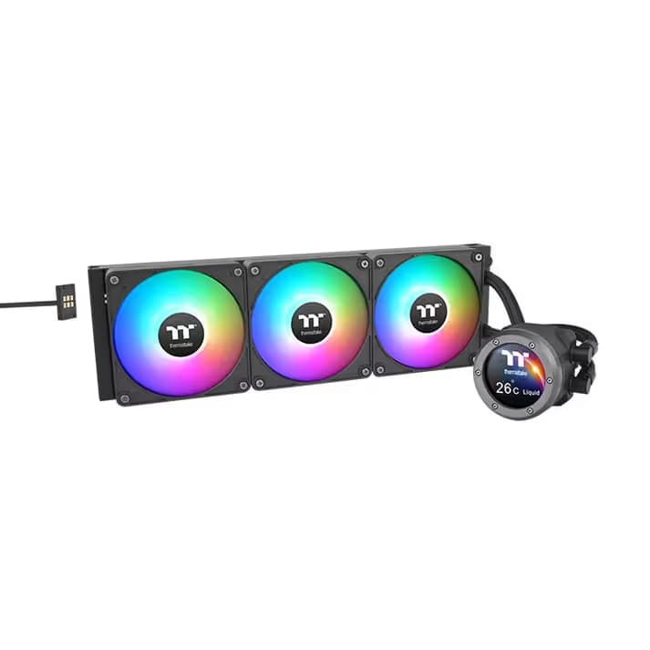 Thermaltake TH420 V2 Ultra EX ARGB Sync Water 420mm 90.3 CFM Black image