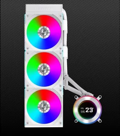 Lian Li Hydroshift II LCD-C CL 72 CFM Water 360mm White main image