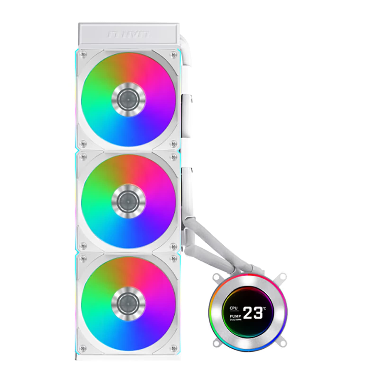 Lian Li Hydroshift II LCD-C CL 72 CFM Water 360mm White image