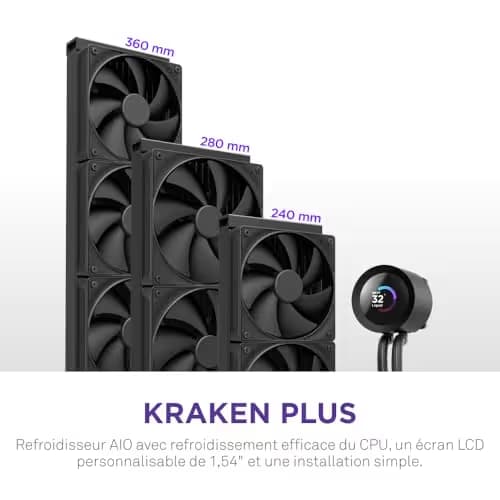 NZXT Kraken Plus 280mm Black (2025) image