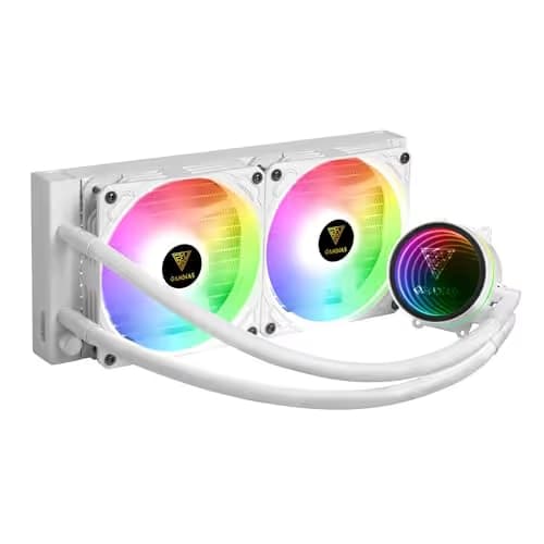 GAMDIAS CHIONE M3 Water 240mm 70.2 CFM White image