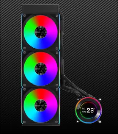 Lian Li Hydroshift II LCD-C CL 72 CFM Water 360mm Black main image