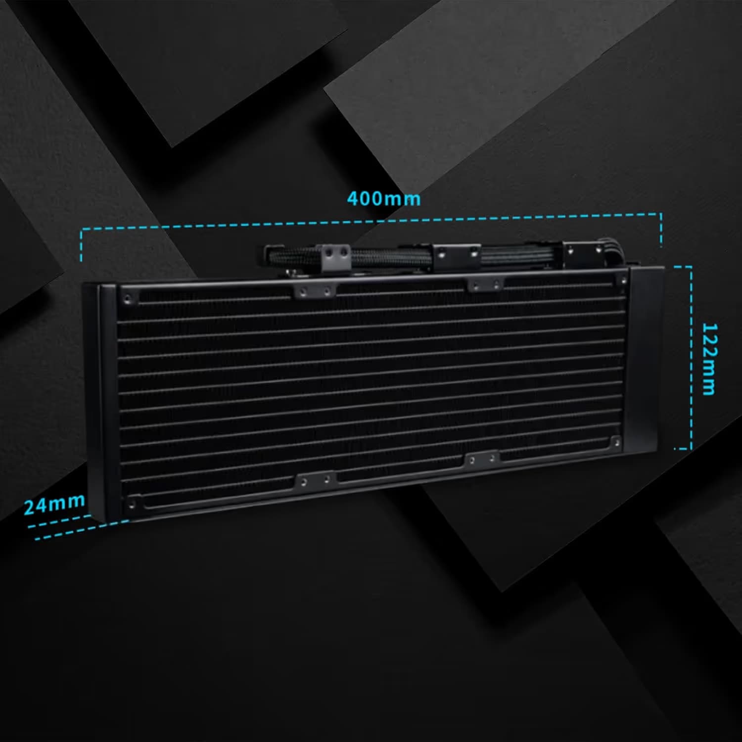Lian Li Hydroshift II LCD-C CL 72 CFM Water 360mm Black image