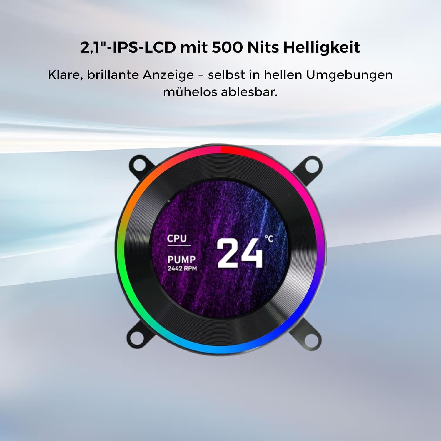 Lian Li Hydroshift II LCD-C CL 72 CFM Water 360mm Black image