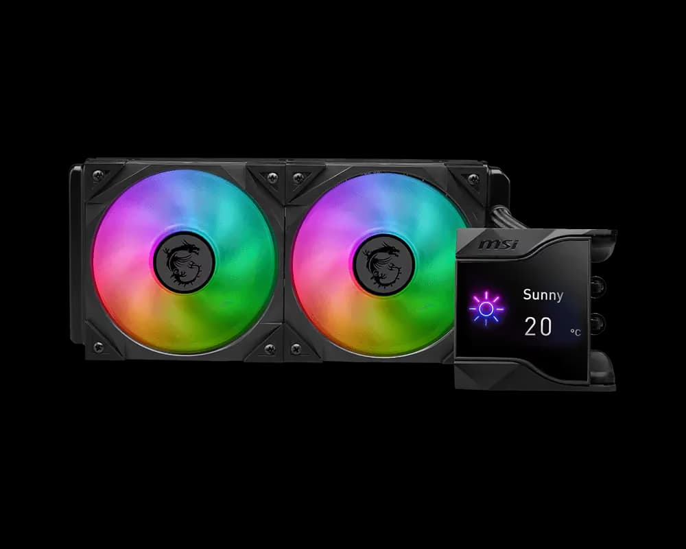 MSI MPG CORELIQUID D240 Water 240mm 77.4 CFM Black main image