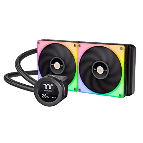 Thermaltake TOUGHLIQUID Ultra RGB 107 CFM Water 280mm Black main image