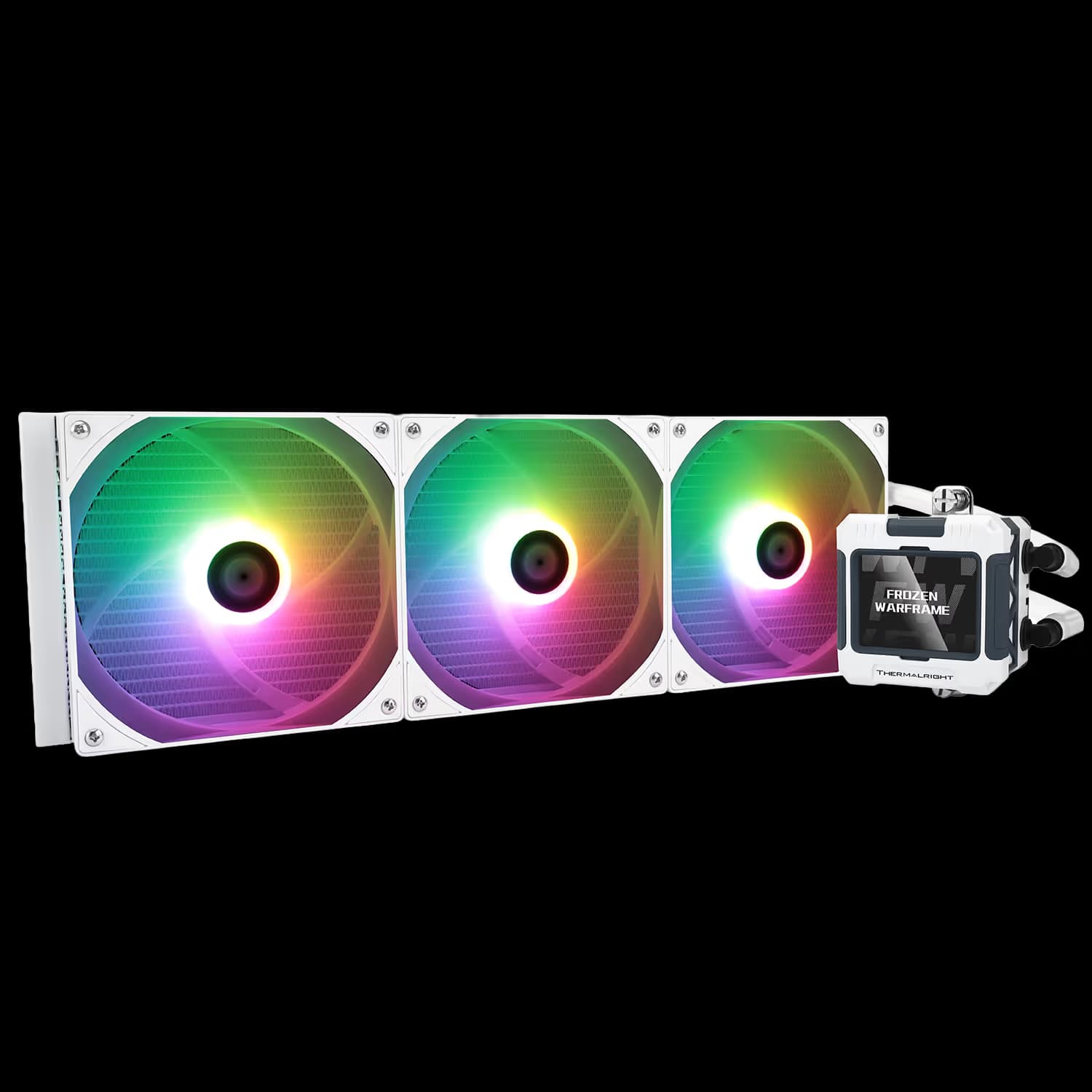 Thermalright Frozen Warframe Water 420mm ARGB 88.7 CFM White image