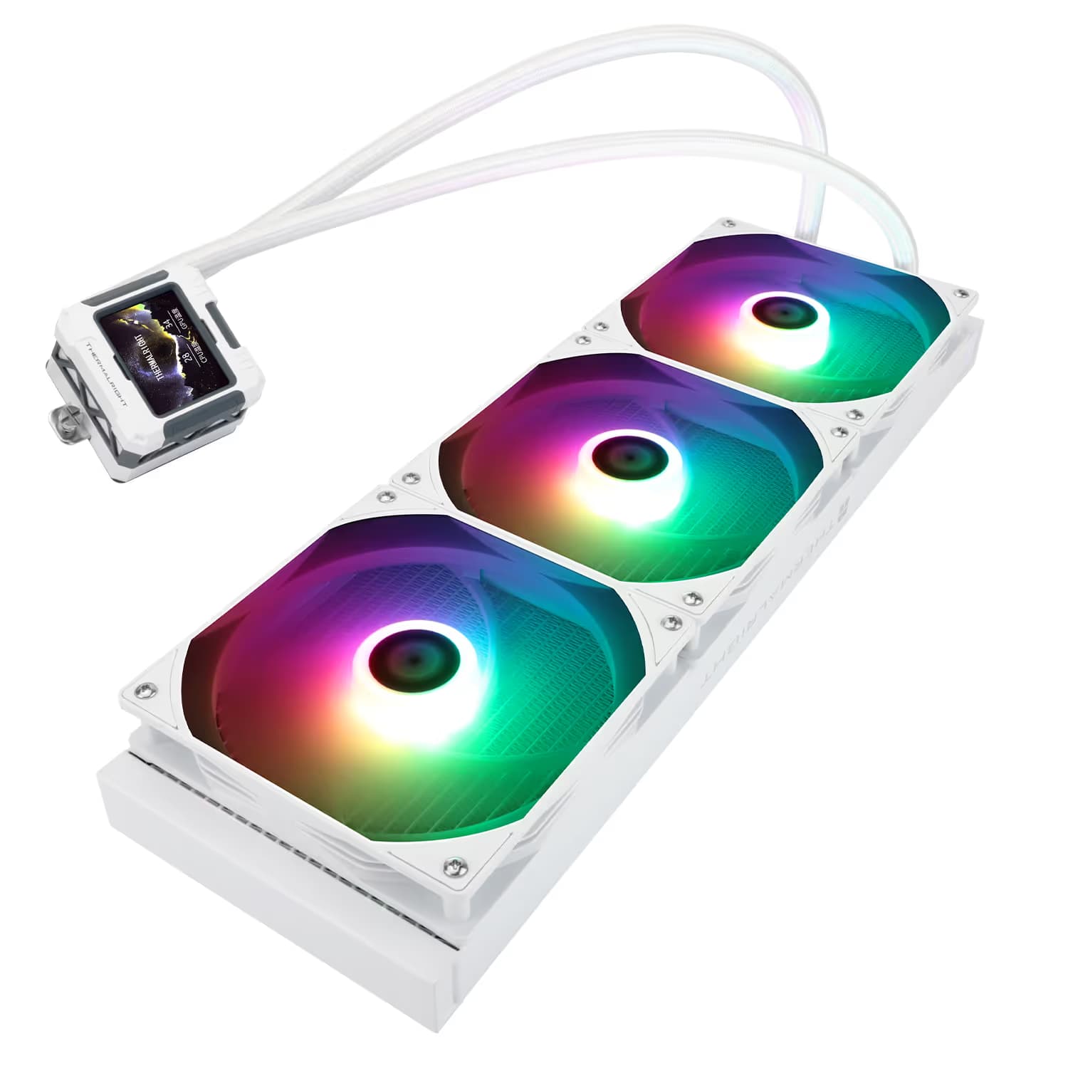 Thermalright Frozen Warframe Water 420mm ARGB 88.7 CFM White image