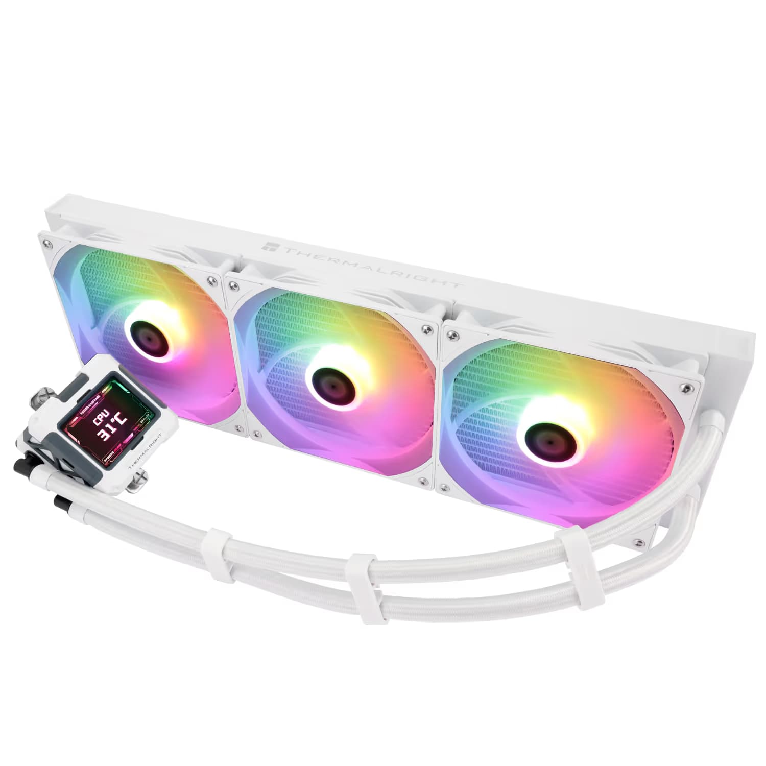 Thermalright Frozen Warframe Water 420mm ARGB 88.7 CFM White image