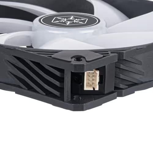 Silverstone IceMyst Water 280mm 93.29 CFM Silver / Black image