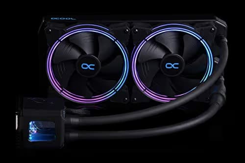 Alphacool Eisbaer Aurora Water 280mm 41.8 CFM Black image