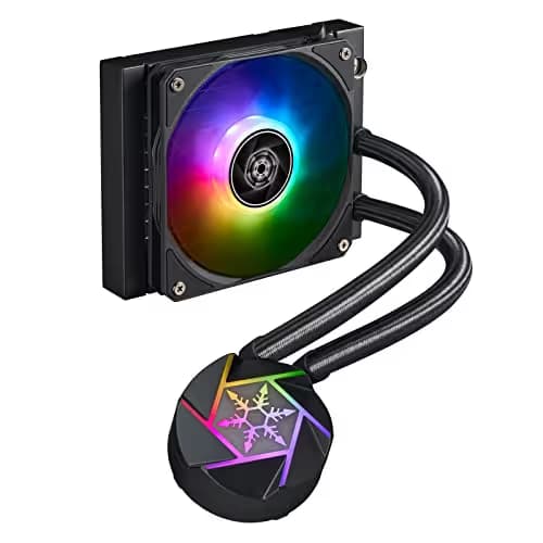 Silverstone VIDA Water 120mm SLIM 66.83 CFM Black image