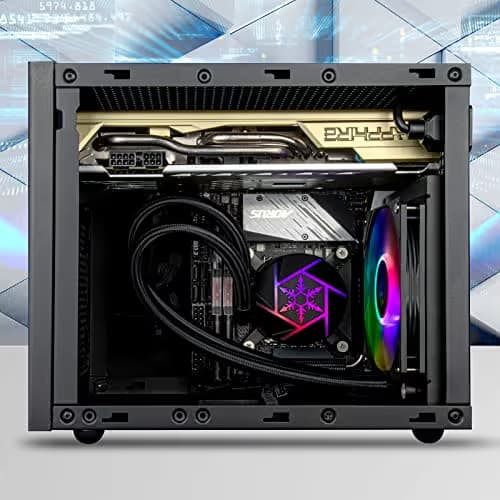 Silverstone VIDA Water 120mm SLIM 66.83 CFM Black image