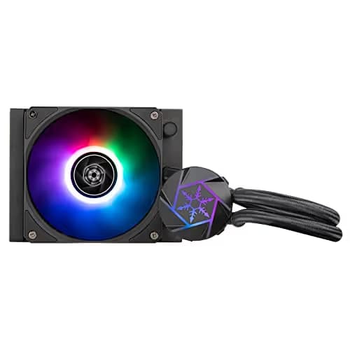 Silverstone VIDA Water 120mm SLIM 66.83 CFM Black image