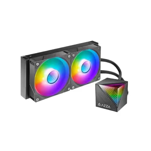 Azza CUBE Water 240mm 57.5 CFM Black main image