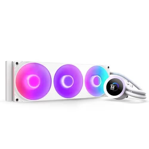 NZXT Kraken Plus 360mm RGB White (2025) main image