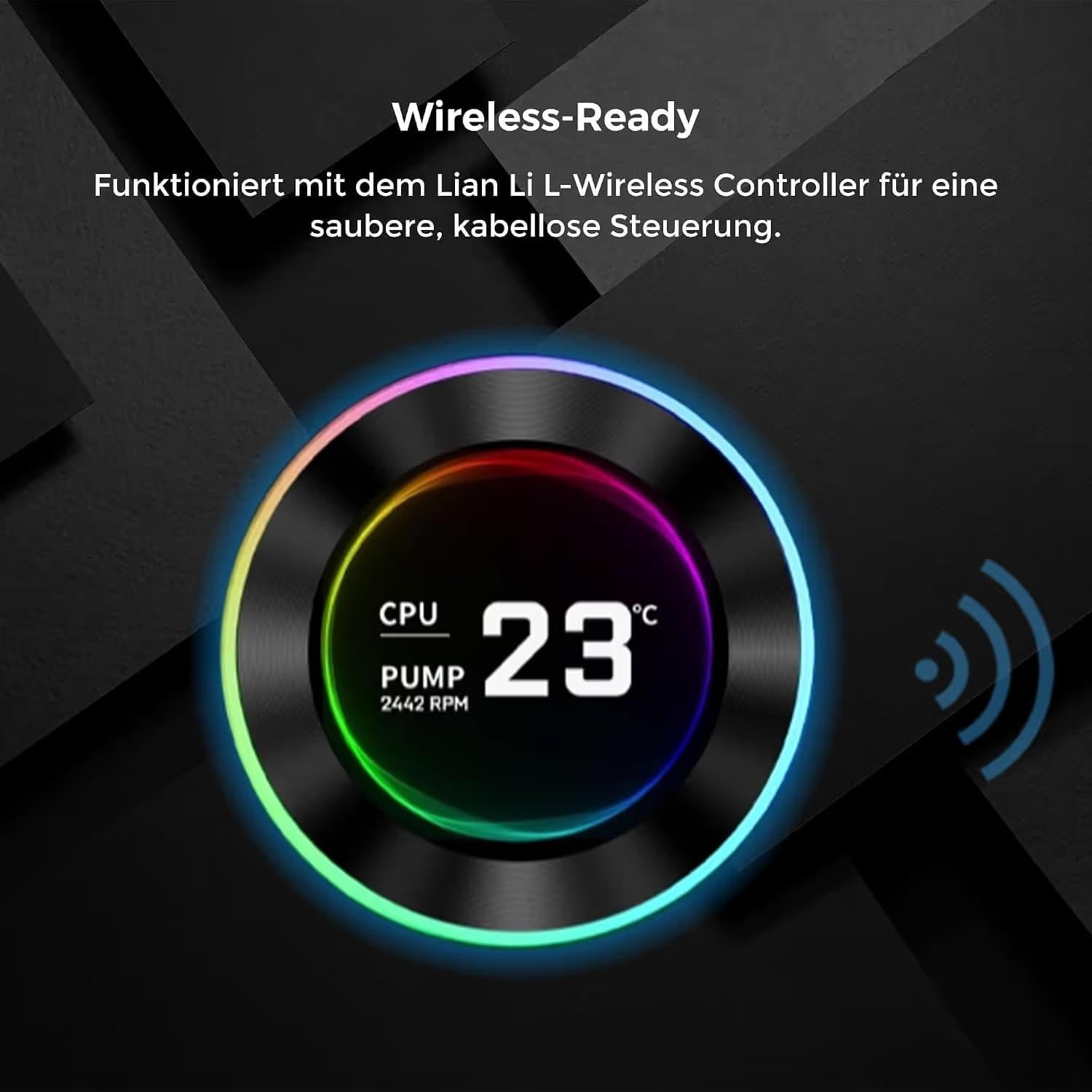 Lian Li Hydroshift II LCD-C TL 90.1 CFM Water 360mm Black image