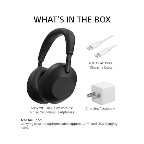 Sony WH-1000XM6 Closed-Back Headphones image