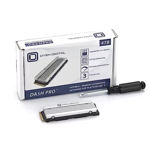 Oyen Digital Dash Pro w/Heat Sink 8TB M.2-2280 SSD PCIe 4.0 X4 NVMe image